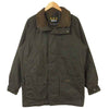 Barbour バブアー T244 DURACOTTON PARKA オイルドジャケット コットン ダークブラウン系 M【中古】
