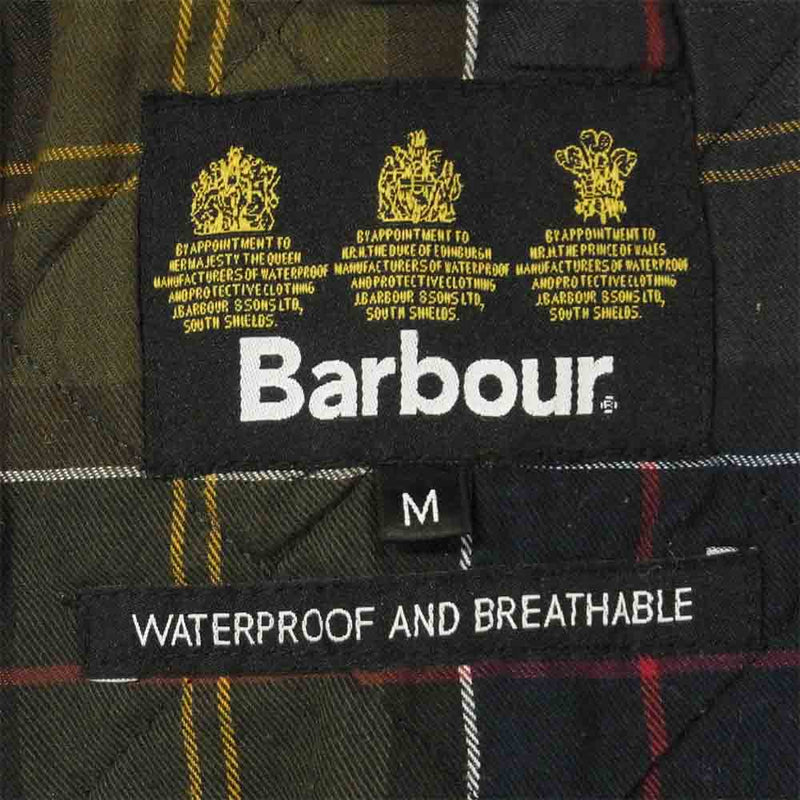 Barbour バブアー T244 DURACOTTON PARKA オイルドジャケット コットン ダークブラウン系 M【中古】
