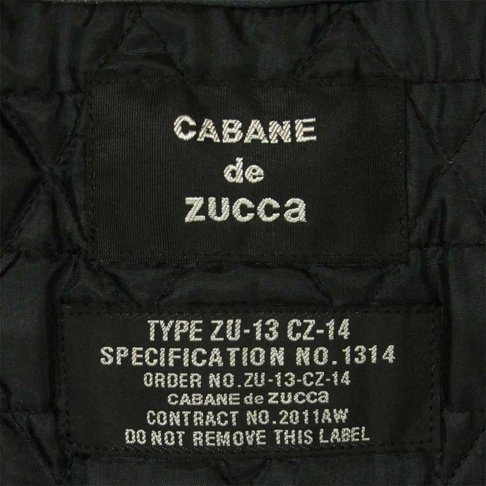 美品 ZUCCA x blackmeans 羊革 スエード レザー ライダース blackmeans ブラックミーンズ CZ14LC759 × ズッカ CABANE DE ZUCCA