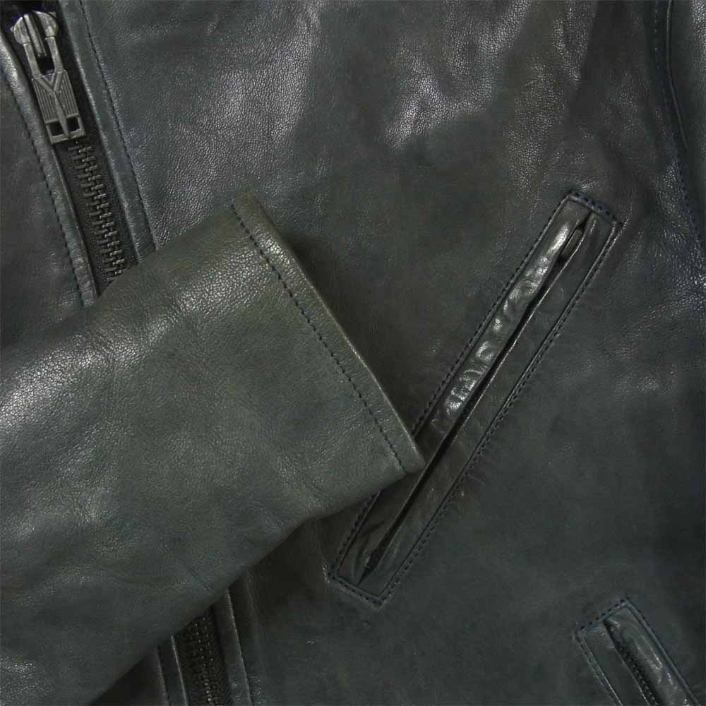 美品 ZUCCA x blackmeans 羊革 スエード レザー ライダース 美品 ZUCCA x blackmeans 羊革 スエード レザー ライダース