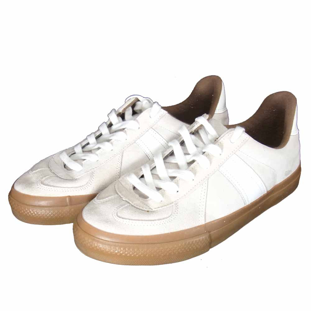 リプロダクション オブ ファウンド GRMAN MILITARY TRAWER ジャーマン トレーナー スニーカー オフホワイト系 41【中古】