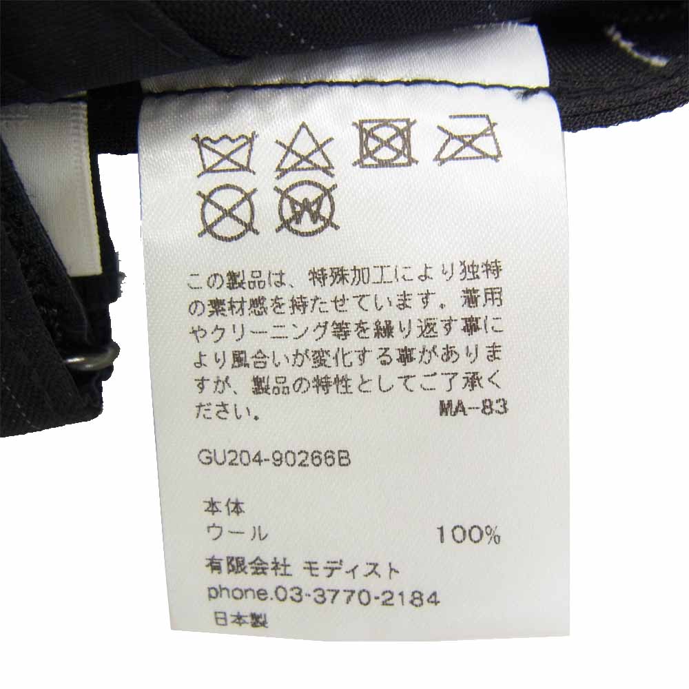 キジマタカユキ GU204-90266B × GRAPHPAPER グラフペーパー 別注 パネル キャップ ブラック系 F【中古】