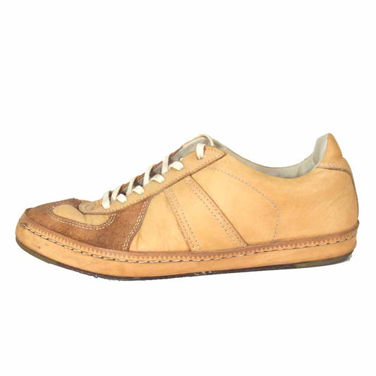 Hender Scheme エンダースキーマ ジャーマン トレーナー スニーカー ベージュ系 23.5cm程度【中古】