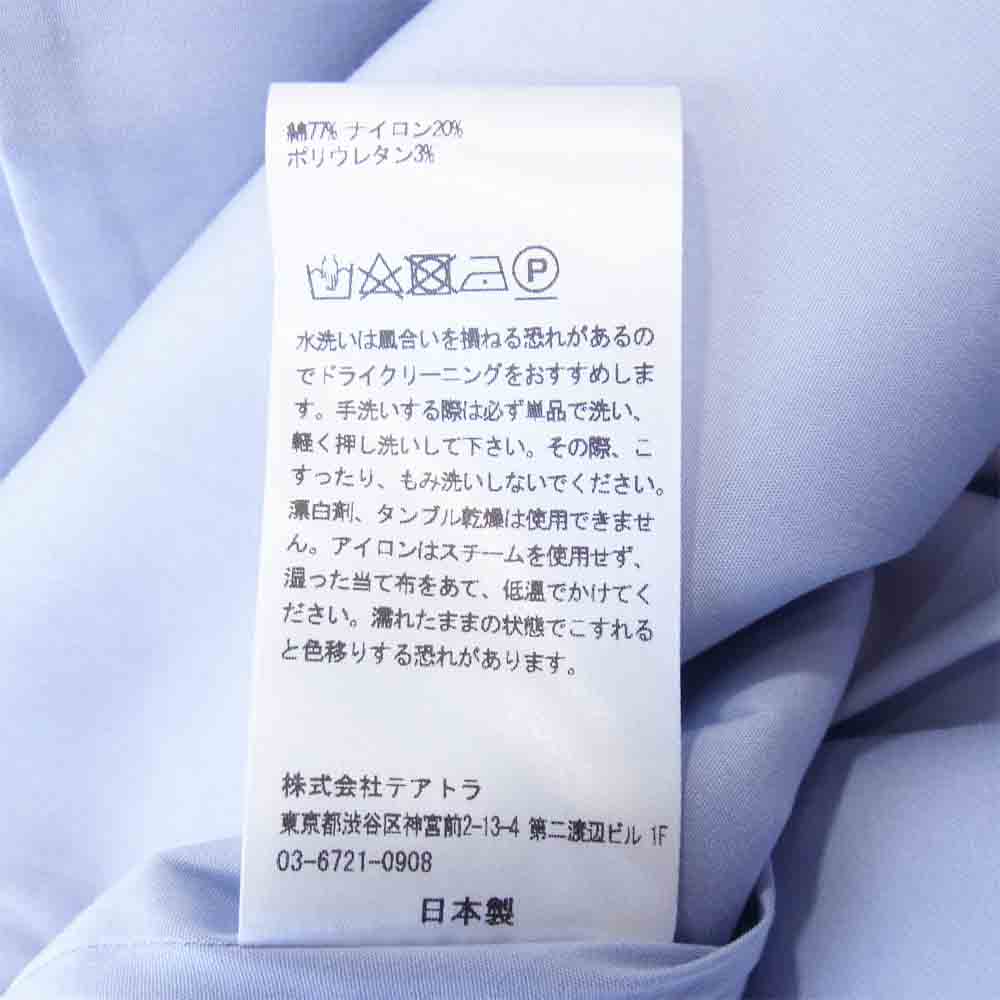 TEATORA テアトラ TT-SHT-001-KEY KEYBOARD SHIRT カジュアル シャツ ブルー系【中古】
