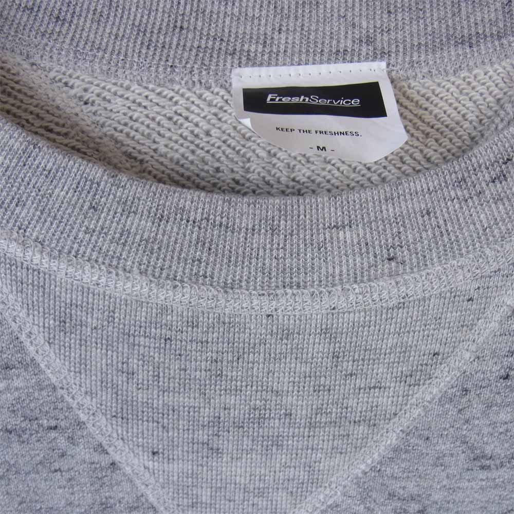 フレッシュサービス FSW-21-SW-12 CORPORATE SWEAT SHIRT OVERSIZED オーバーサイズ クルーネック スウェット グレー系 M【中古】