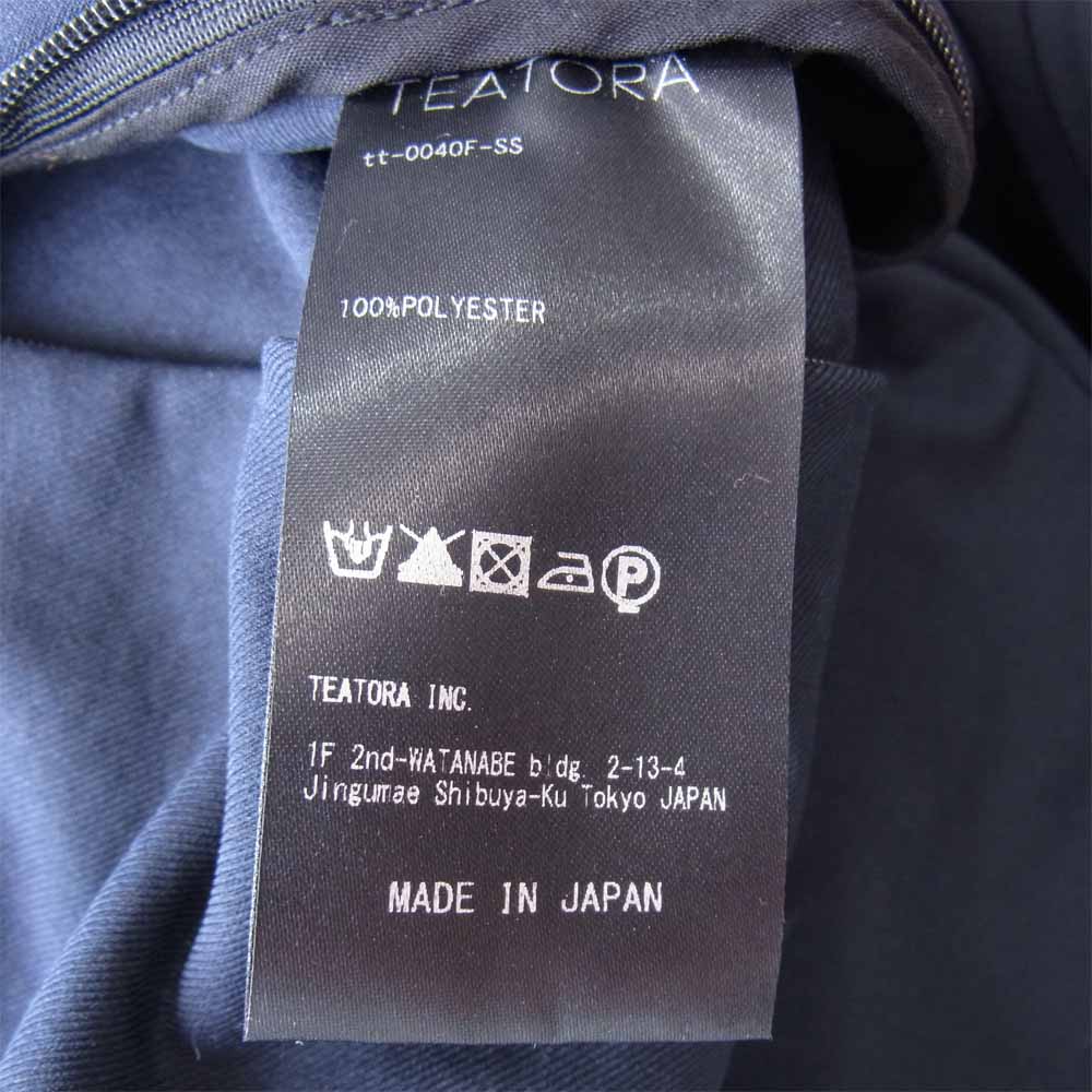 TEATORA テアトラ TT-0040F-SS WALLET PANTS ウォレット パンツ ネイビー系【中古】