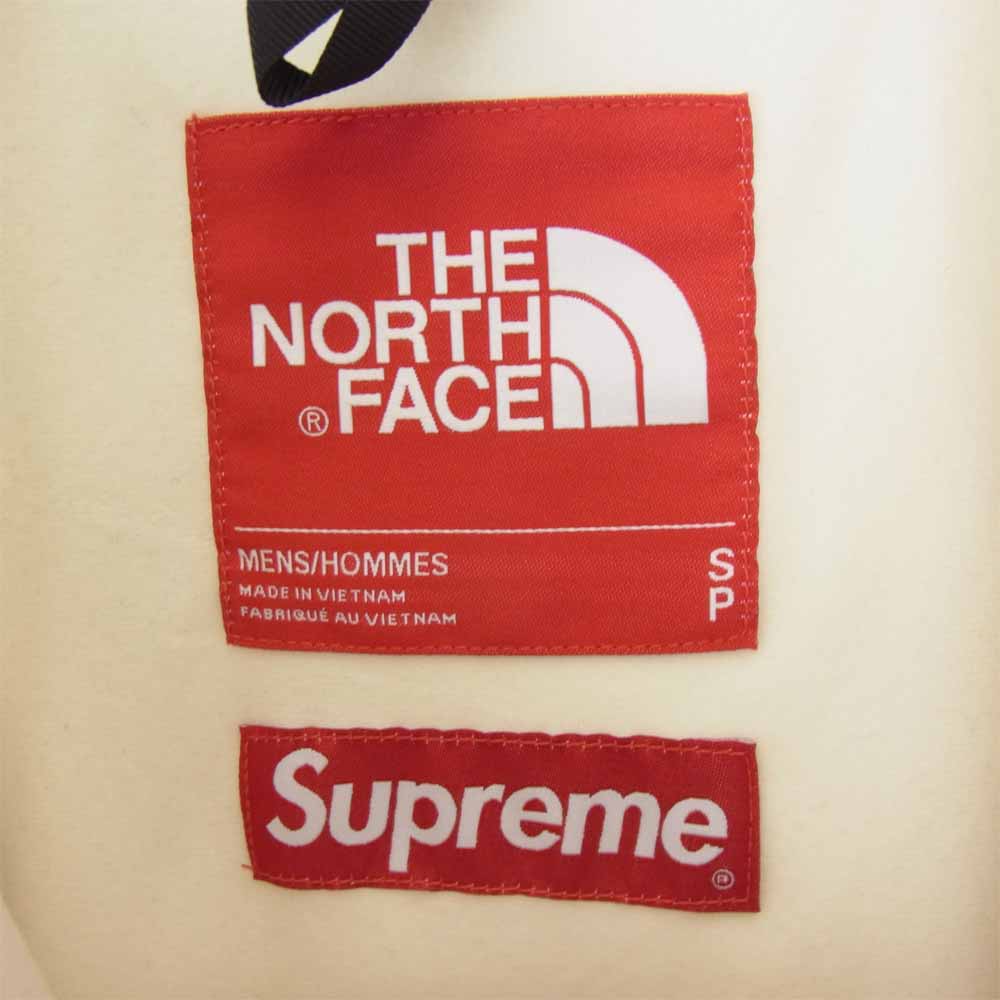 Supreme シュプリーム 18AW  NL71809 × ノースフェイス THE NORTH FACE 国内正規品 Expedition Fleece Jacket エクスペディション フリース ジャケット オフホワイト系 S【中古】