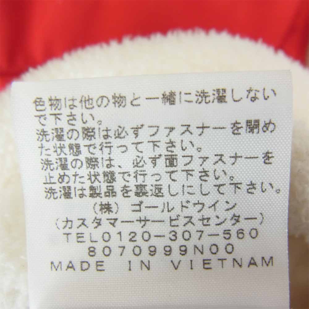 Supreme シュプリーム 18AW  NL71809 × ノースフェイス THE NORTH FACE 国内正規品 Expedition Fleece Jacket エクスペディション フリース ジャケット オフホワイト系 S【中古】