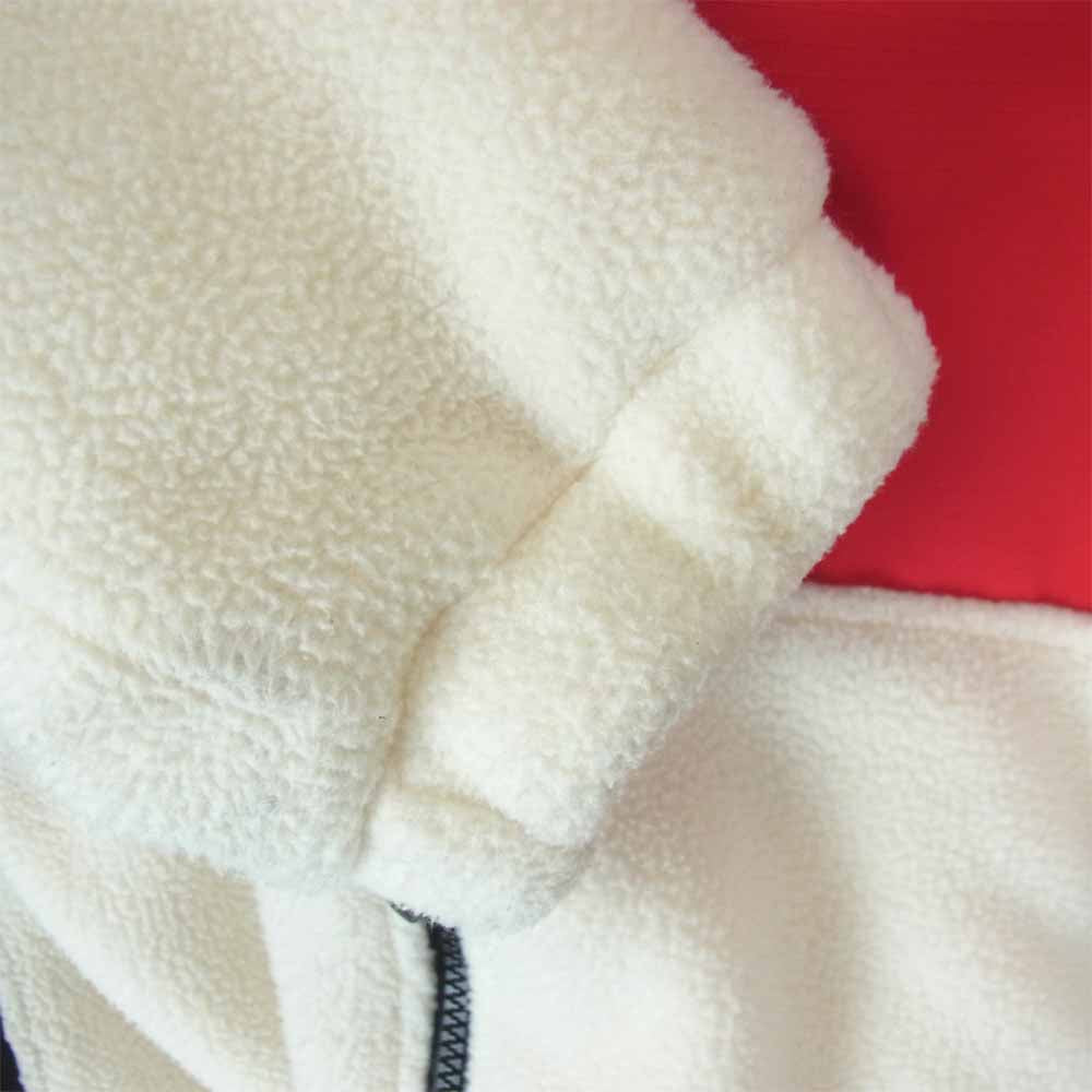 Supreme シュプリーム 18AW  NL71809 × ノースフェイス THE NORTH FACE 国内正規品 Expedition Fleece Jacket エクスペディション フリース ジャケット オフホワイト系 S【中古】