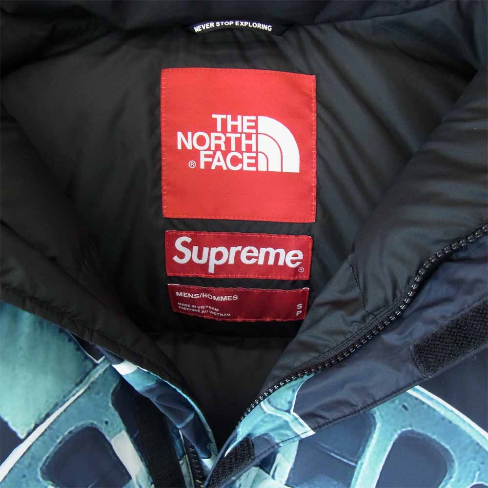 Supreme シュプリーム 19AW ND91901I  × ノースフェイス THE NORTH FACE 国内正規品 Statue of Liberty Baltoro Jacket  自由の女神 バルトロ ジャケット ブラック系 S【美品】【中古】