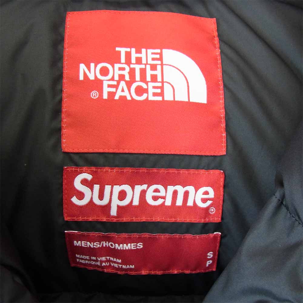 Supreme シュプリーム 19AW ND91901I  × ノースフェイス THE NORTH FACE 国内正規品 Statue of Liberty Baltoro Jacket  自由の女神 バルトロ ジャケット ブラック系 S【美品】【中古】