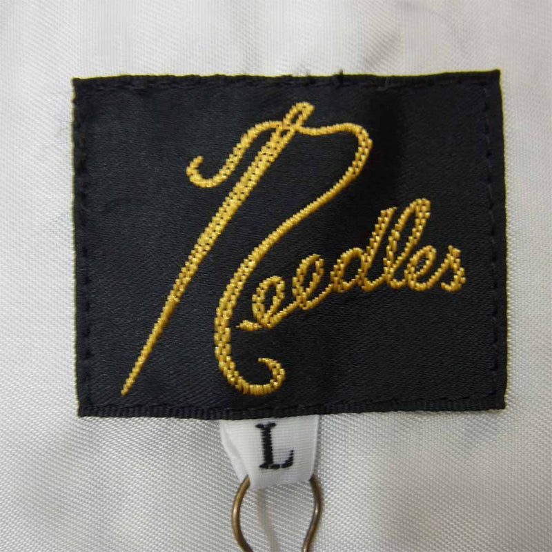 Needles ニードルス C.O.B. Classic Shirt - W/N Melton 長袖 シャツ ブラック系 L【極上美品】【中古】