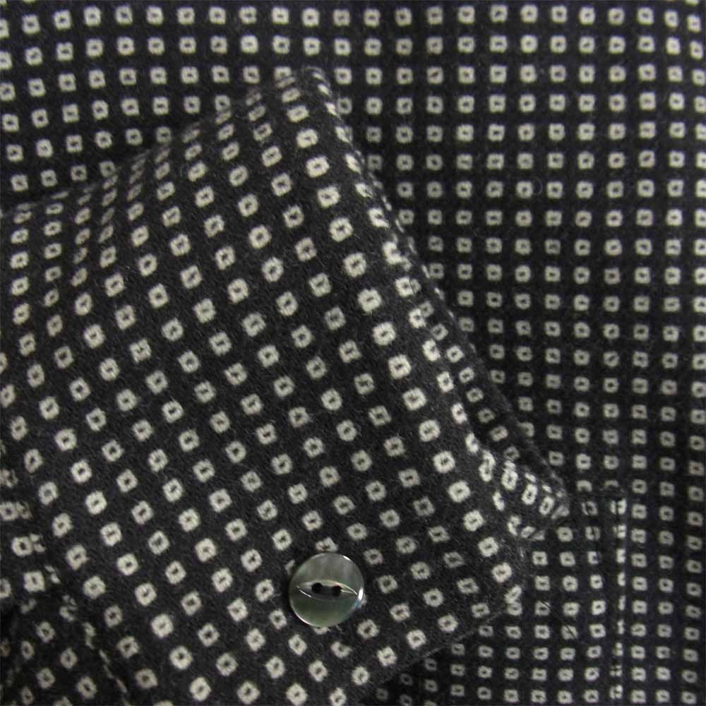 Needles ニードルス C.O.B. Classic Shirt - W/N Melton 長袖 シャツ ブラック系 L【極上美品】【中古】