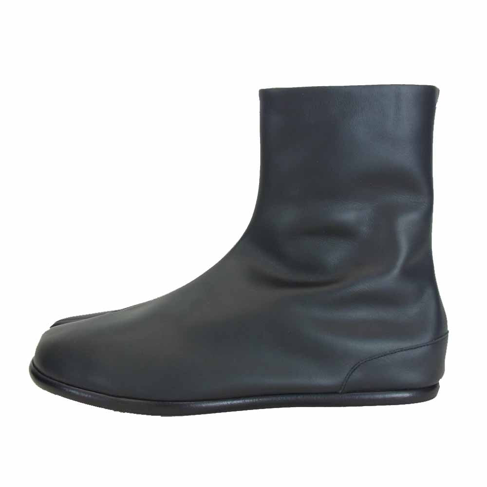 MAISON MARGIELA メゾンマルジェラ 20AW S57WU0134 TABI BOOTS FLAT 足袋ブーツ ブラック系  42【新古品】【未使用】【中古】