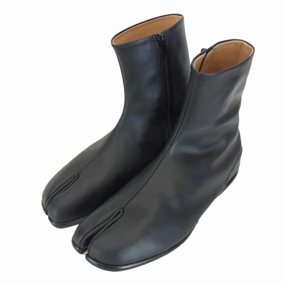 MAISON MARGIELA メゾンマルジェラ 20AW S57WU0134  TABI BOOTS FLAT 足袋ブーツ ブラック系 42【新古品】【未使用】【中古】