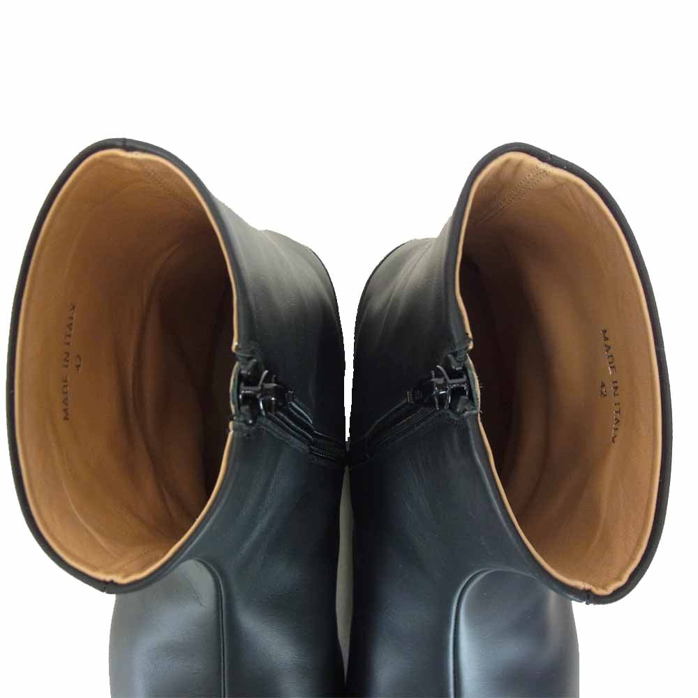 MAISON MARGIELA メゾンマルジェラ 20AW S57WU0134  TABI BOOTS FLAT 足袋ブーツ ブラック系 42【新古品】【未使用】【中古】