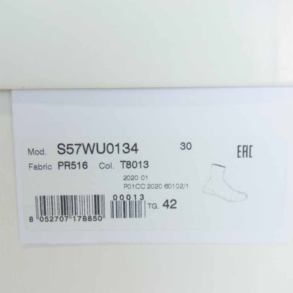 MAISON MARGIELA メゾンマルジェラ 20AW S57WU0134  TABI BOOTS FLAT 足袋ブーツ ブラック系 42【新古品】【未使用】【中古】