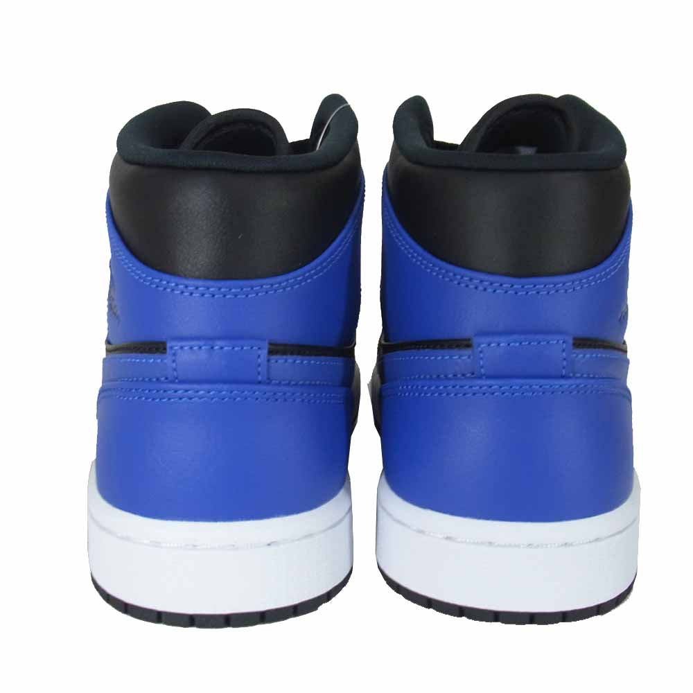 NIKE ナイキ 554724-077 AIR JORDAN 1 MID Hyper Royal  ブルー系 27cm【新古品】【未使用】【中古】