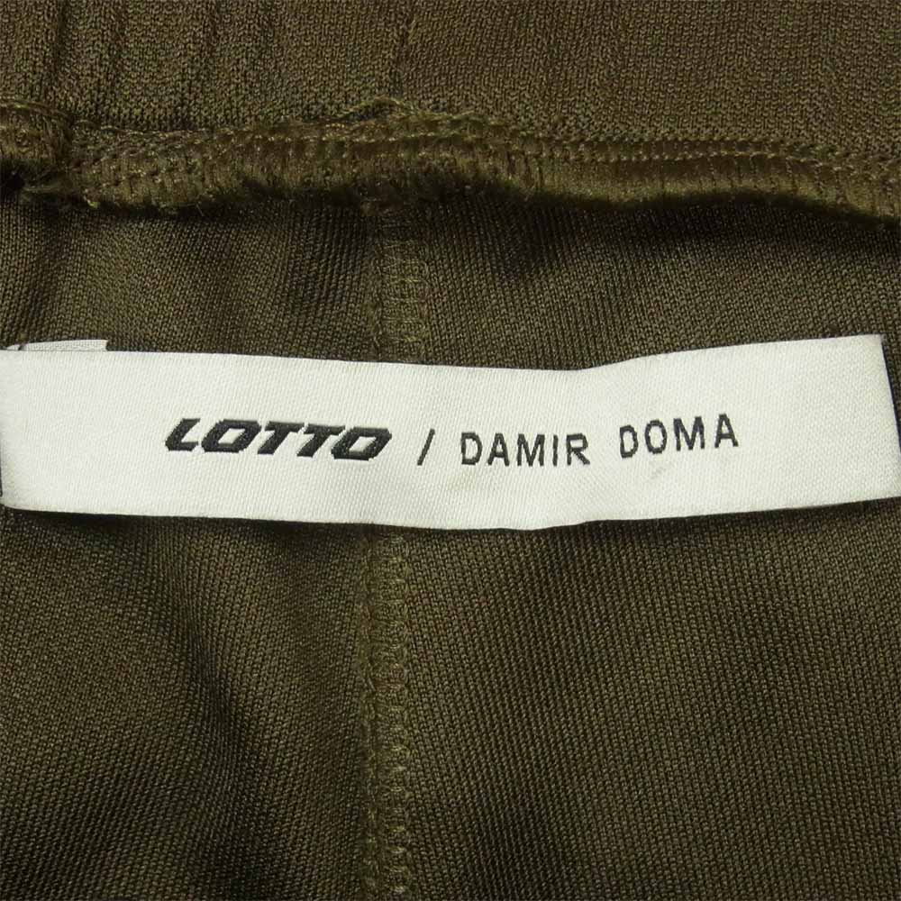 DAMIR DOMA ダミールドーマ 91183635 LOTTO ロット トラック パンツ インドネシア製 カーキ系 S【中古】