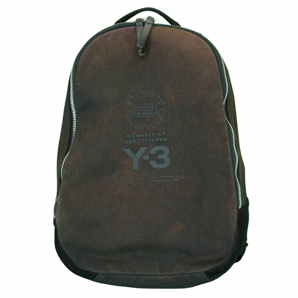 Yohji Yamamoto ヨウジヤマモト CY3487 Y-3 ワイスリー  STREET BACKPACK ストリート バックパック ブラック系【中古】