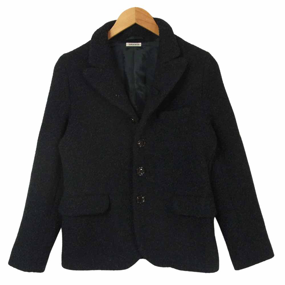 BLUE BLUE ブルーブルー 700014-678 J4055 ウール テーラード ジャケット 日本製 ダークネイビー系 1【中古】