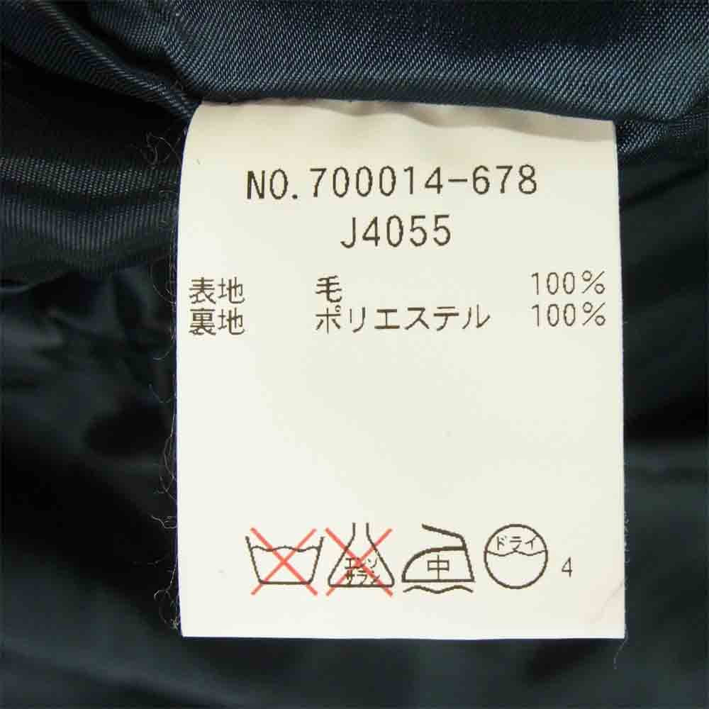 BLUE BLUE ブルーブルー 700014-678 J4055 ウール テーラード ジャケット 日本製 ダークネイビー系 1【中古】