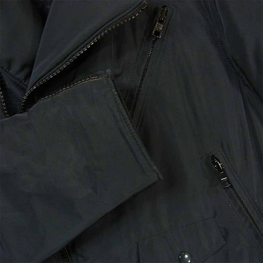 スリーワン フィリップ リム 国内正規品 PADDED RIDERS JACKET 中綿 ライダース ジャケット ブラック系 XS【中古】