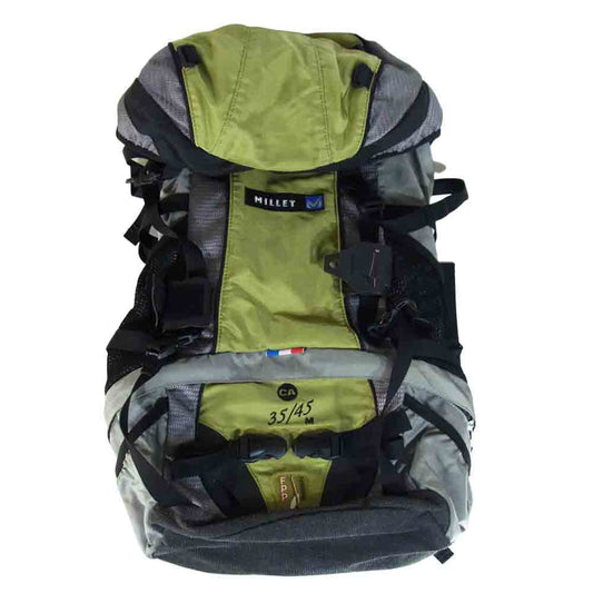 MILLET ミレー CA 35/45 バッグパック バッグ パック systeme FPP dynatec schoeller モスグリーン系【中古】