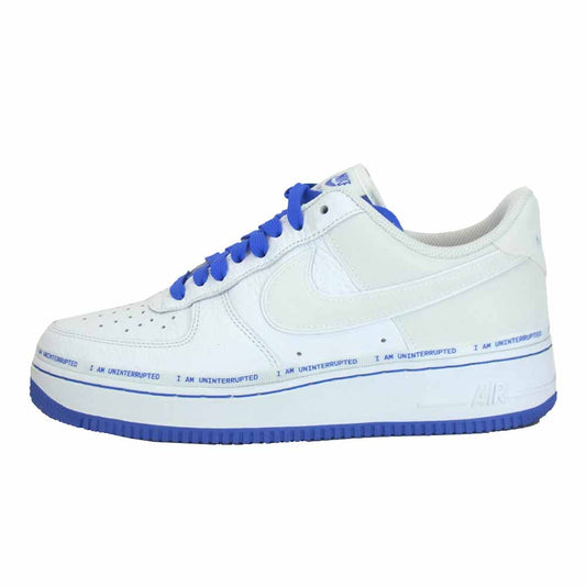 NIKE ナイキ CQ0494 100 × UNINTERRUPTED AIR FORCE 1’07 MTAA QS ホワイト系 US9.5【美品】【中古】