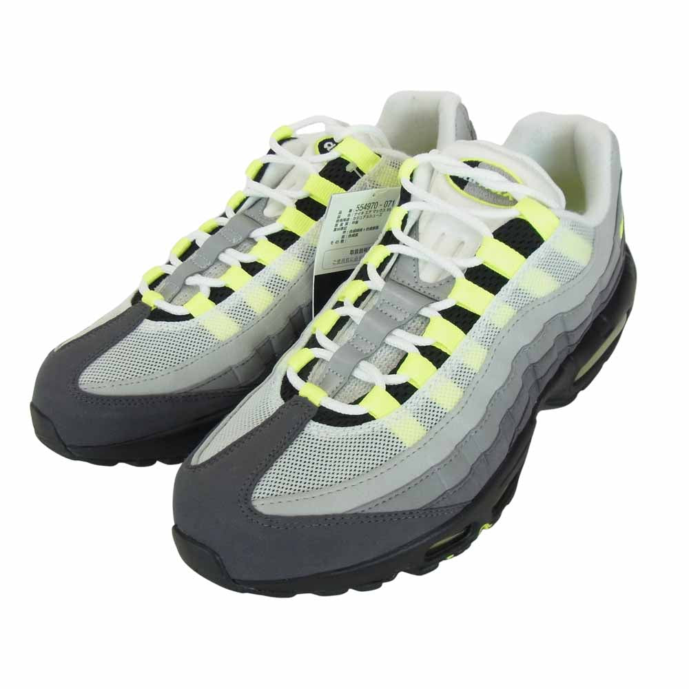 NIKE ナイキ 554970 071 AIR MAX 95 OG エアマックス95 イエローグラデーション US9.5【美品】【中古】