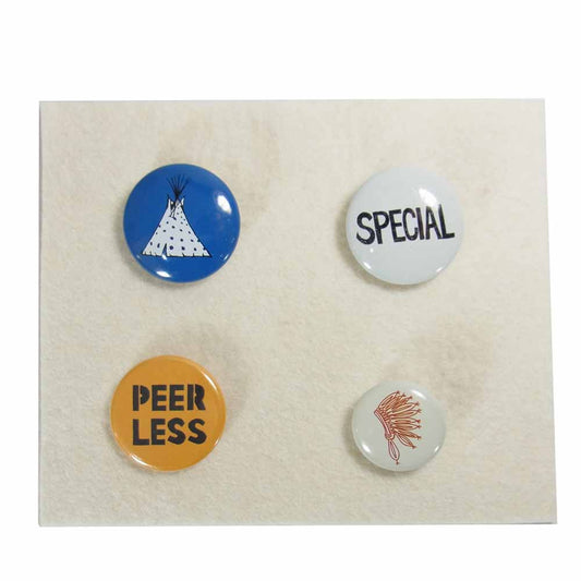 VISVIM ビズビム 0116403003001 PINS BADGES オリジナル缶バッジ マルチカラー系【中古】