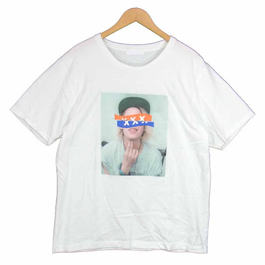 ゴッドセレクション GX-A20-ST-20 Photo print tee フォト プリント Tシャツ ホワイト系 XL【美品】【中古】