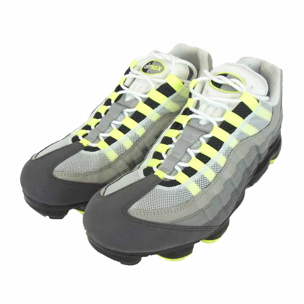 NIKE ナイキ AJ7292-001 AIR VAPORMAX 95 エア ヴェイパーマックス 95 スニーカー グレー系 30cm【美品】【中古】