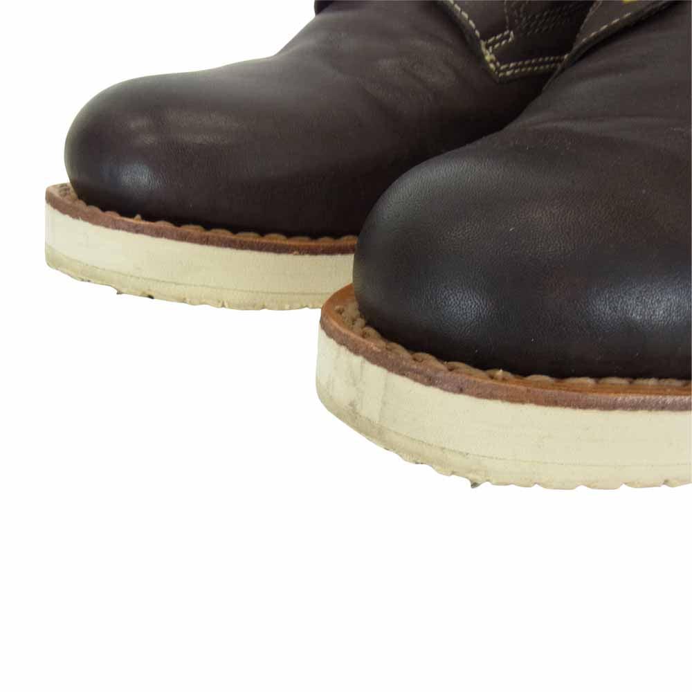 VISVIM ビズビム 18AW 118202002006 VIRGIL BOOTS-FOLK バージル ブーツ フォーク ブラウン系 11【美品】【中古】
