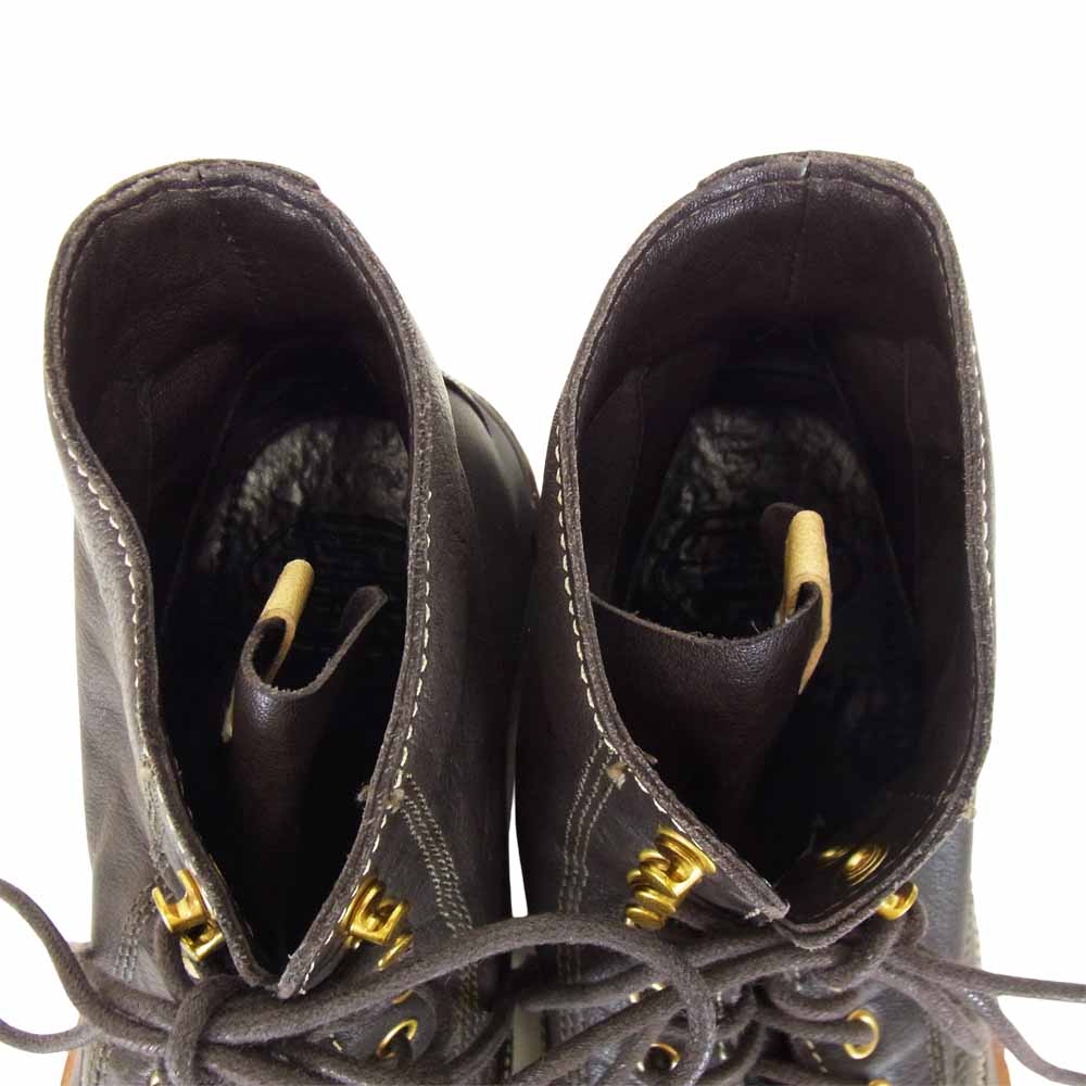 VISVIM ビズビム 18AW 118202002006 VIRGIL BOOTS-FOLK バージル ブーツ フォーク ブラウン系 11【美品】【中古】