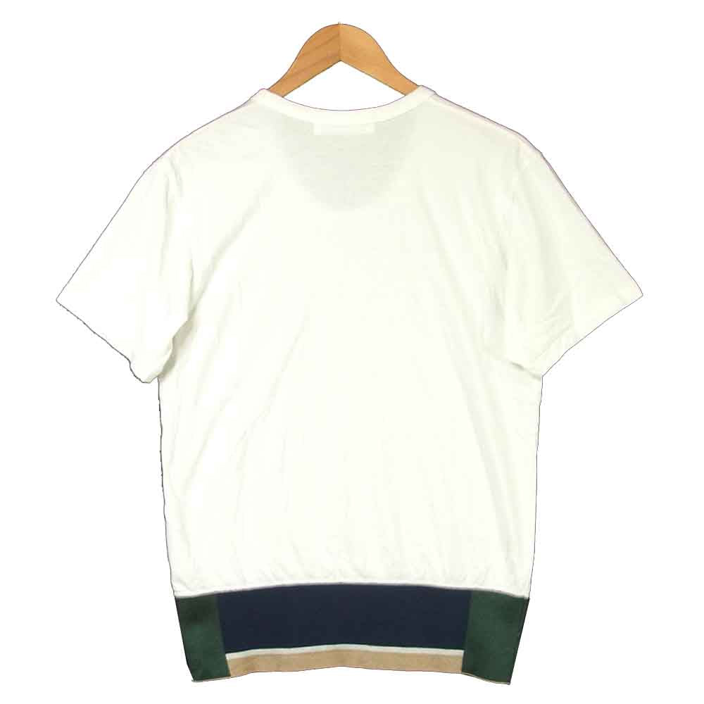 TOGA トーガ TV52-JK337 VIRILIS 裾切替 カットソー 半袖 Tシャツ ホワイト系 ONE【中古】
