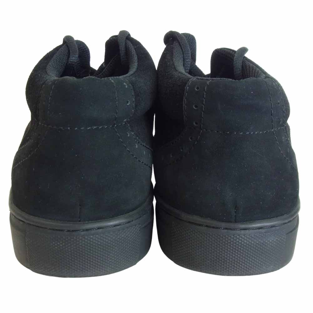 UNDERCOVER アンダーカバー suede leather スエード レザー スニーカー ブラック系 M【中古】