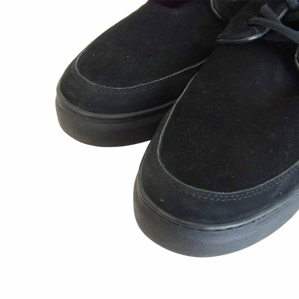 UNDERCOVER アンダーカバー suede leather スエード レザー スニーカー ブラック系 M【中古】