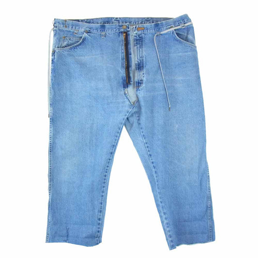 メゾンエウレカ EUREKA-017-BLUE VINTAGE REWORK BIGGY PANTS ヴィンテージ リワーク ビギー パンツ インディゴブルー系 M【美品】【中古】