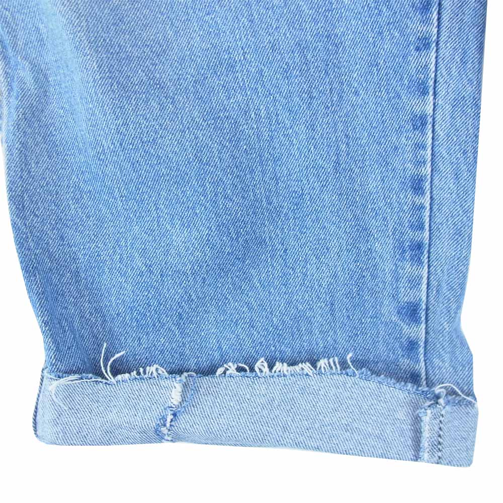 メゾンエウレカ EUREKA-017-BLUE VINTAGE REWORK BIGGY PANTS ヴィンテージ リワーク ビギー パンツ インディゴブルー系 M【美品】【中古】