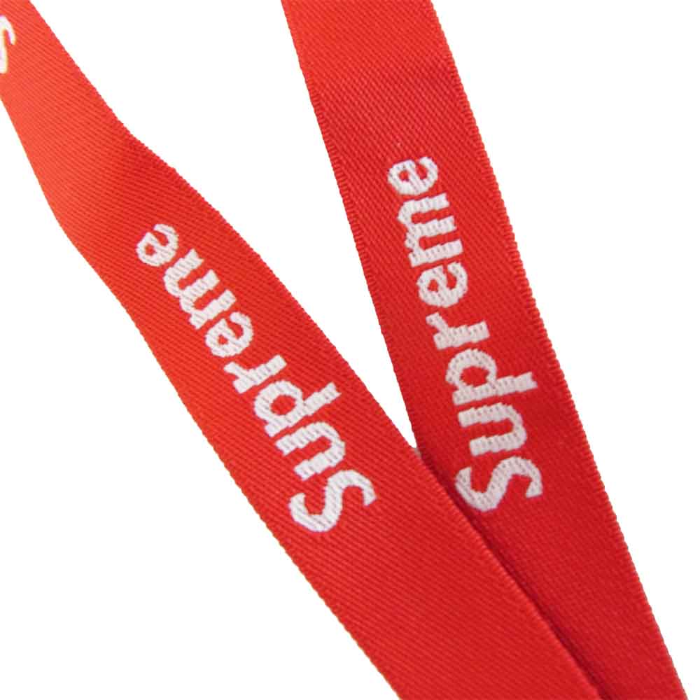 Supreme シュプリーム 14SS Bottle Opener Lanyard ボトルオープナー ネックストラップ レッド系【極上美品】【中古】