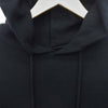 OFF-WHITE オフホワイト 国内正規品  BLUE COLLAR HOODIE プルオーバー パーカー ブラック系 M【中古】