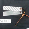 OFF-WHITE オフホワイト 国内正規品  BLUE COLLAR HOODIE プルオーバー パーカー ブラック系 M【中古】