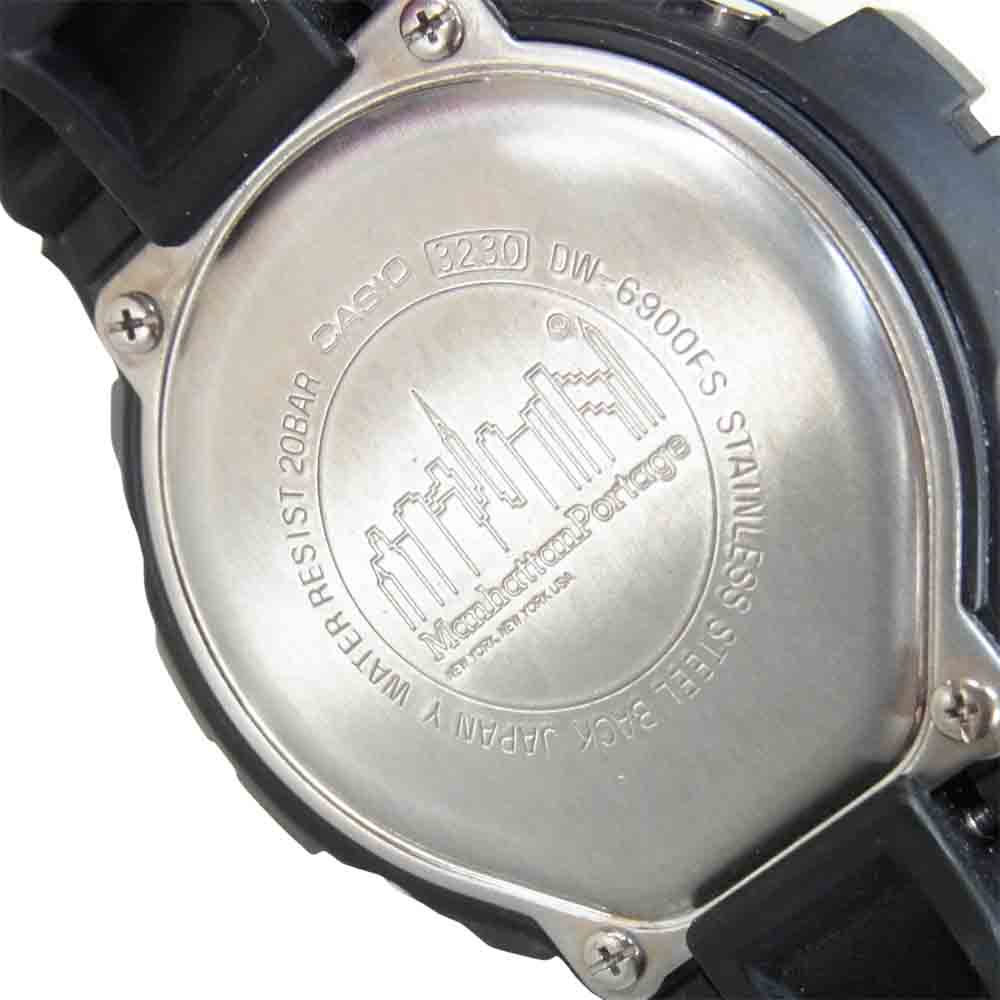 G-SHOCK ジーショック DW-6900FS Manhattan Portage マンハッタンポーテージ 腕時計 ブラック系【中古】