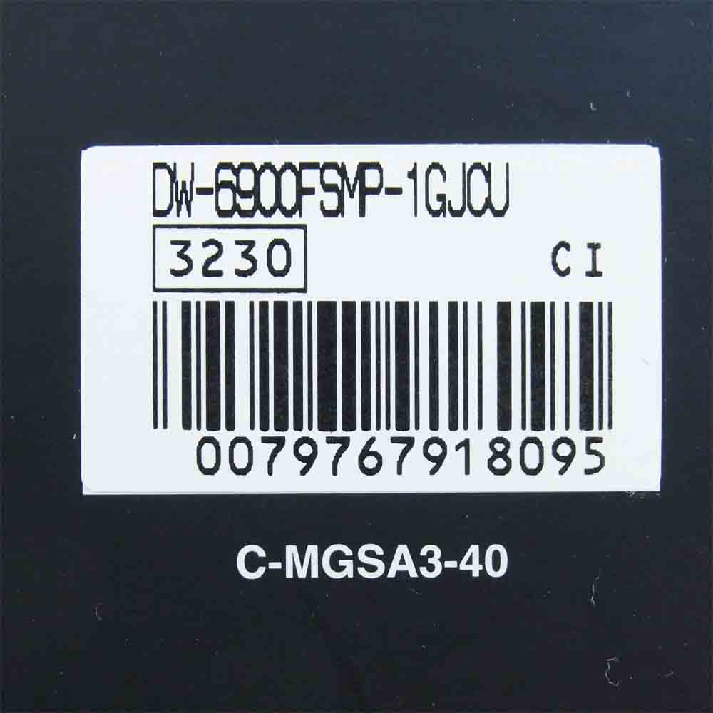 G-SHOCK ジーショック DW-6900FS Manhattan Portage マンハッタンポーテージ 腕時計 ブラック系【中古】