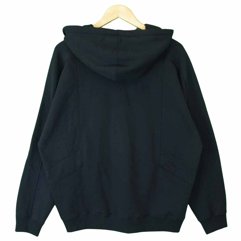 Supreme シュプリーム 20SS Color Blocked Zip Up Hooded Sweatshirt ブラック系 M【極上美品】【中古】