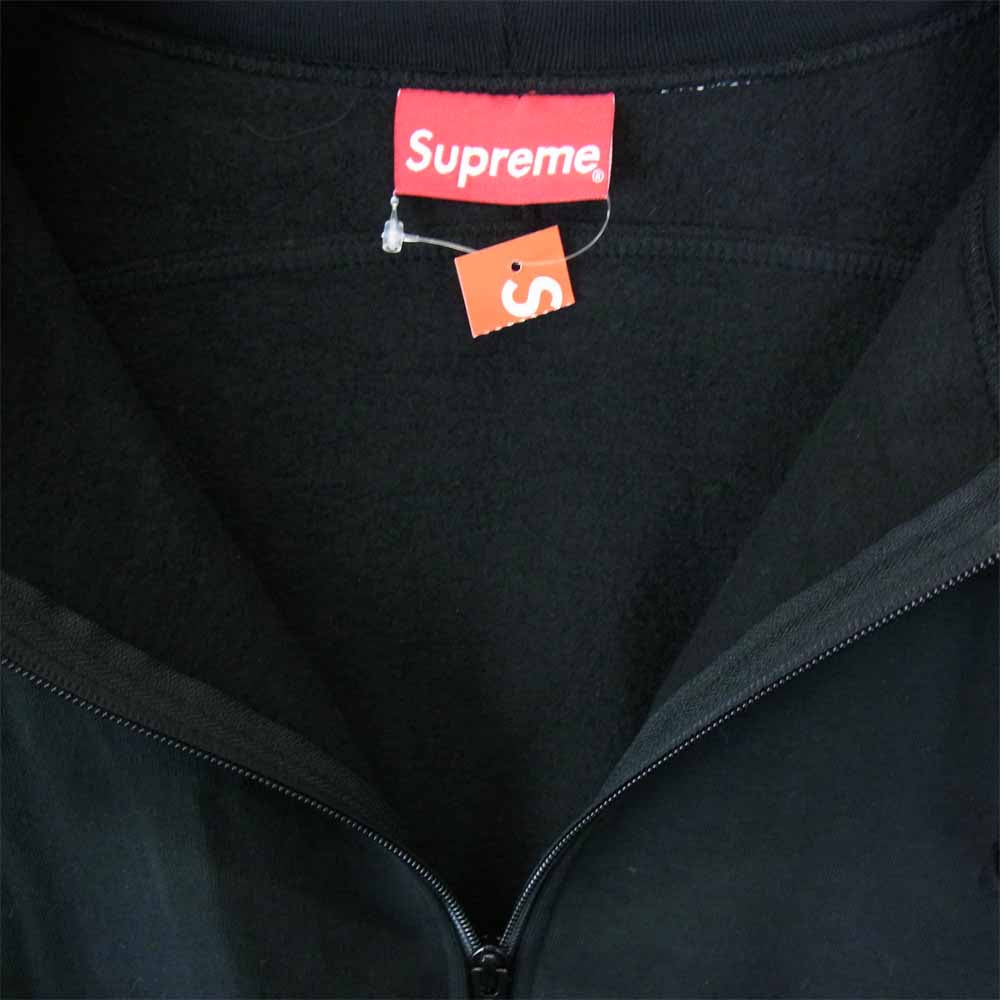 Supreme シュプリーム 20SS Color Blocked Zip Up Hooded Sweatshirt ブラック系 M【極上美品】【中古】