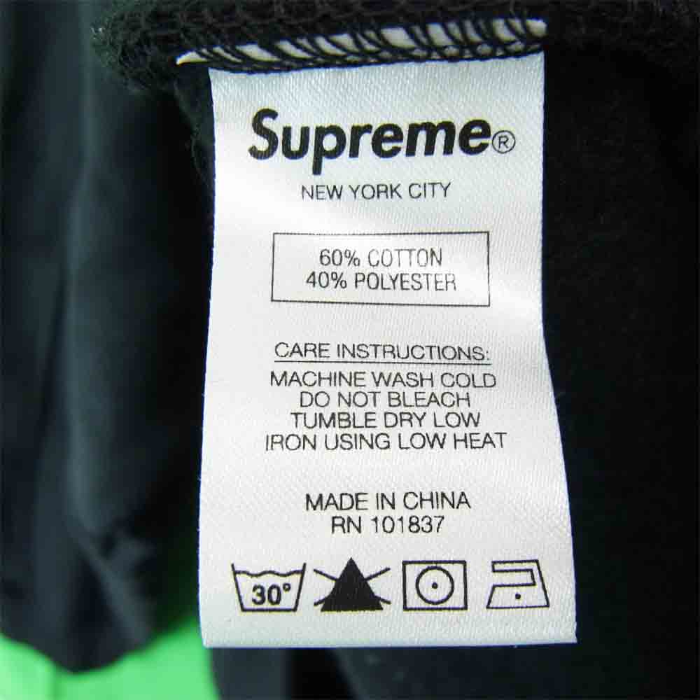 Supreme シュプリーム 20SS Color Blocked Zip Up Hooded Sweatshirt ブラック系 M【極上美品】【中古】
