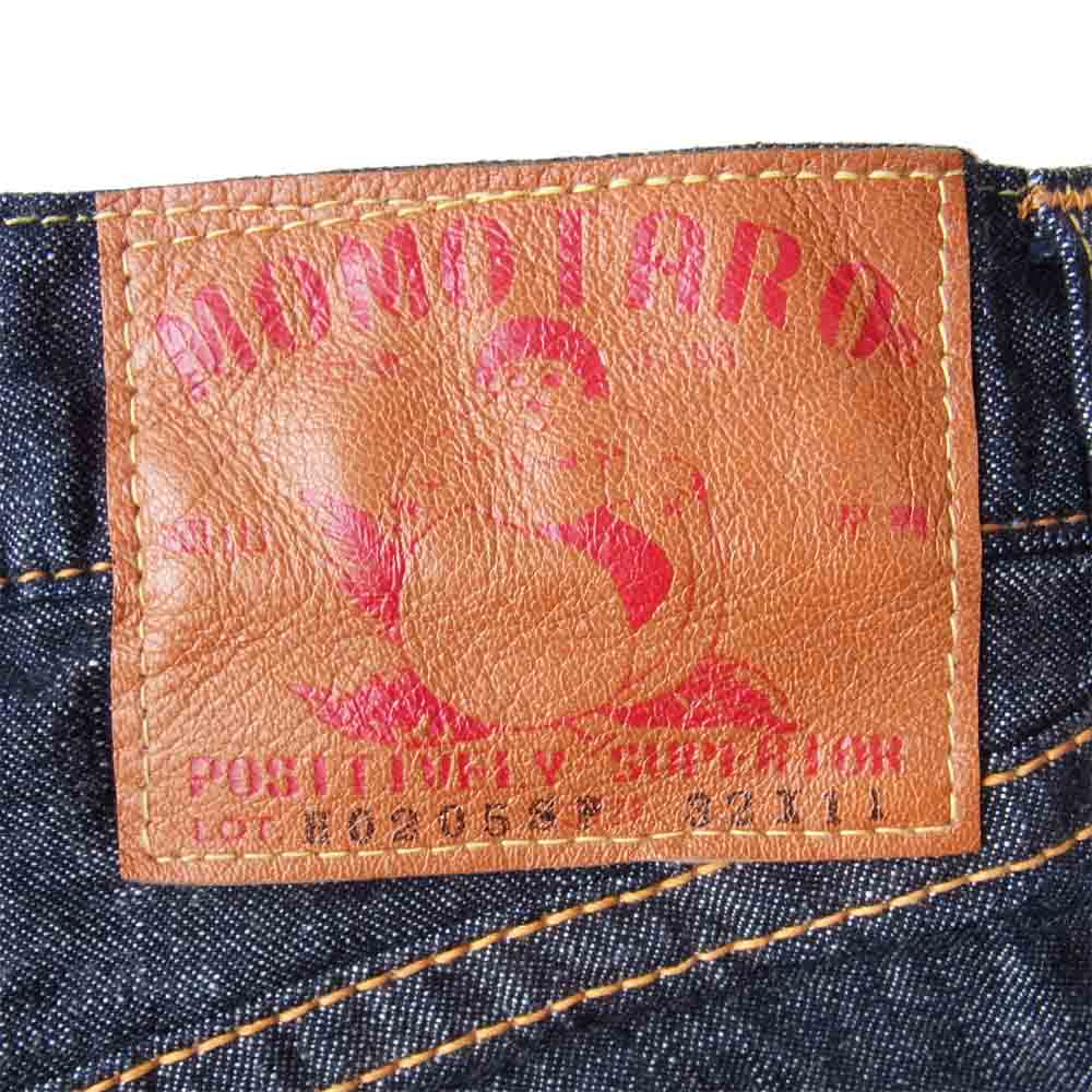 桃太郎ジーンズ H0205SP 出陣 １０オンス 特濃 インディゴデニム スリム ショートパンツ インディゴブルー系 32【中古】