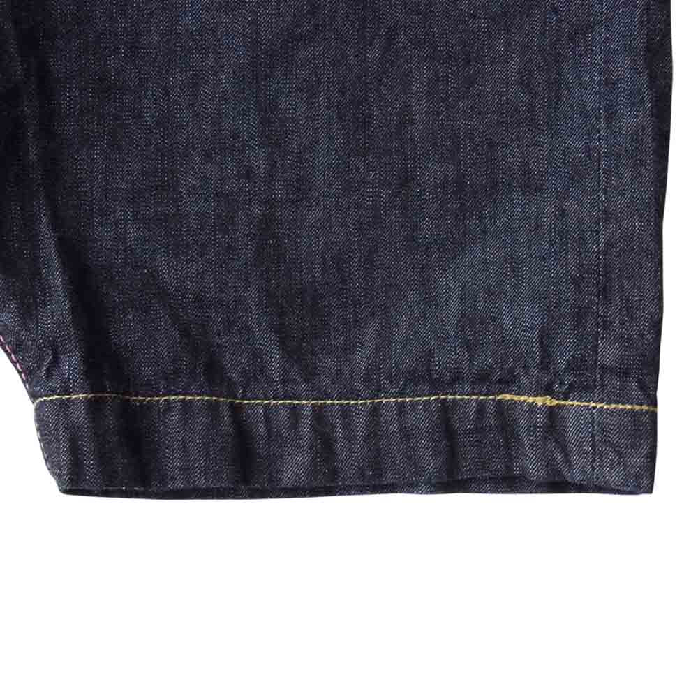 桃太郎ジーンズ H0205SP 出陣 １０オンス 特濃 インディゴデニム スリム ショートパンツ インディゴブルー系 32【中古】